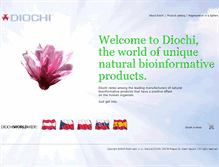 Tablet Screenshot of diochi.com